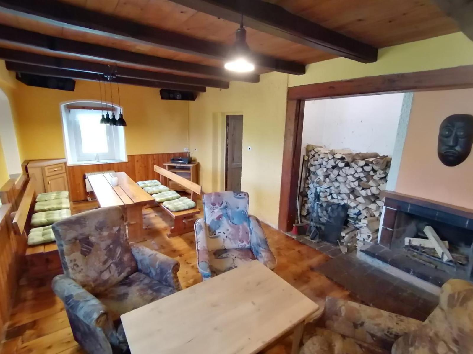 Medvedi Boudy Villa Loučná pod Klínovcem Exterior foto