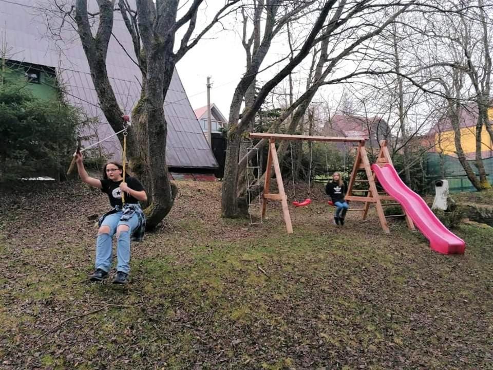 Medvedi Boudy Villa Loučná pod Klínovcem Exterior foto